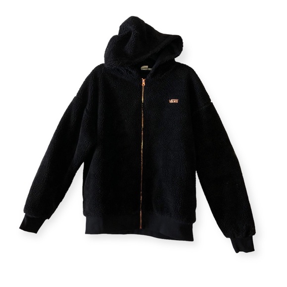 NWT- Vans teddy zip up jacket - Picture 2 of 7